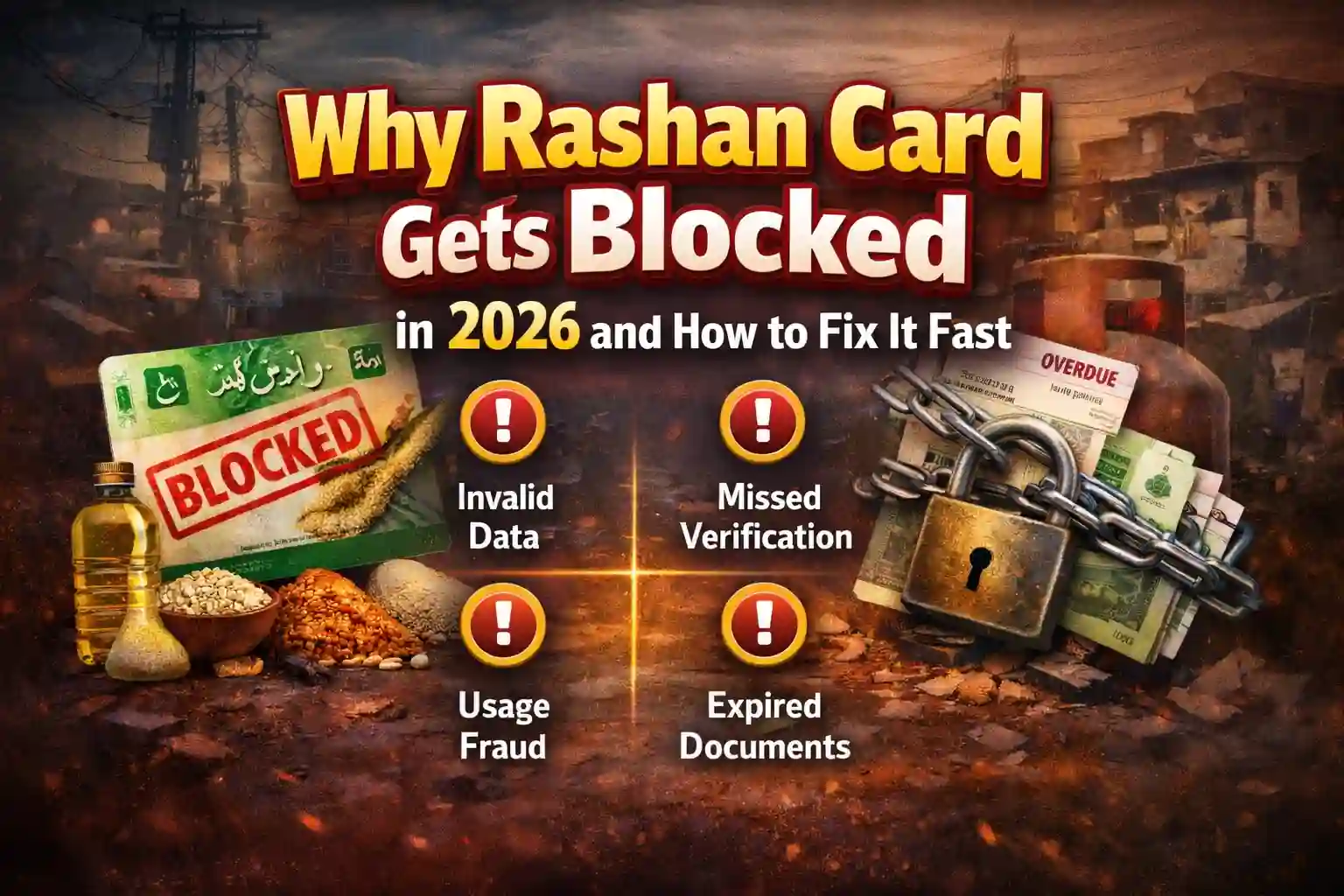 Why Rashan Card Gets Blocked in 2026 and How to Fix It Fast