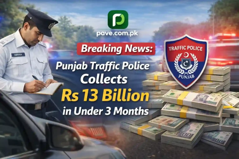 Breaking News: Punjab Traffic Police Collects Rs 13 Billion in Under 3 Months