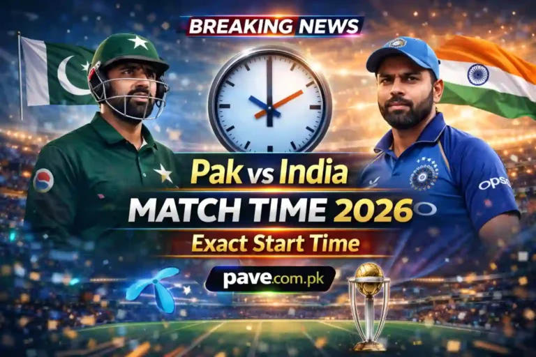 Pak vs India Match Time 2026 – Exact Start Time, Venue & Live Streaming Details 8 Pak vs India Match Time 2026 – Exact Start Time, Venue & Live Streaming Details
