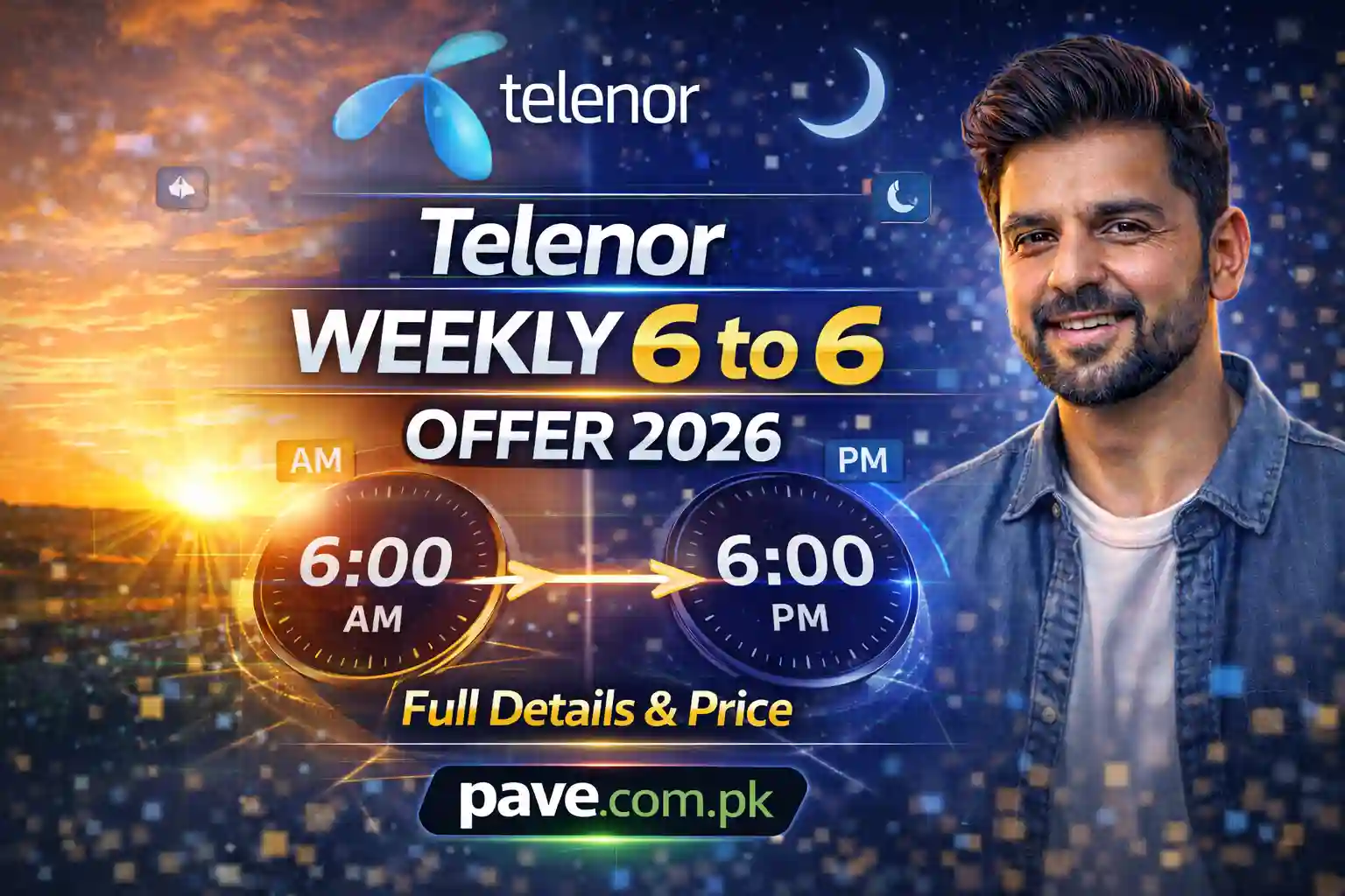 Telenor Weekly 6 to 6 Offer 2026 – Full Details & Price
