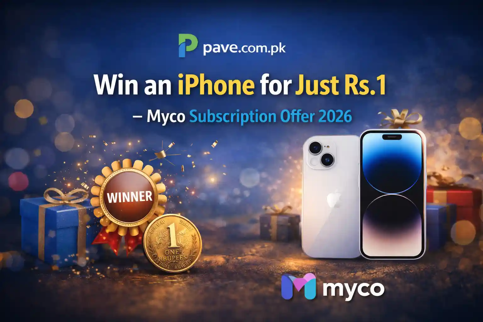 Win an iPhone for Just Rs.1 – Myco Subscription Offer 2026