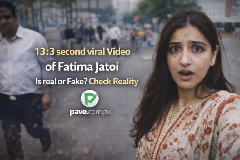 13:3 second viral Video of Fatima Jatoi is real or Fake? Check Reality