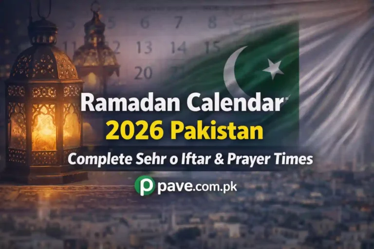 Ramadan Calendar 2026 Pakistan – Complete Sehr o Iftar & Prayer Times 6 Ramadan Calendar 2026 Pakistan – Complete Sehr o Iftar & Prayer Times