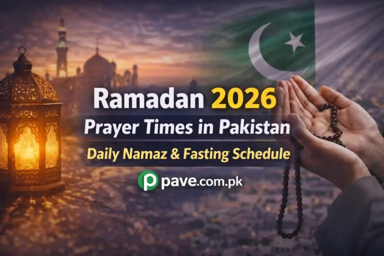 Ramadan 2026 Prayer Times in Pakistan – Daily Namaz & Fasting Schedule 4 Ramadan 2026 Prayer Times in Pakistan – Daily Namaz & Fasting Schedule