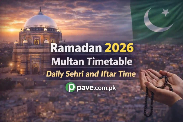 Ramadan 2026 Multan Timetable – Daily Sehri and Iftar Time 10 Ramadan 2026 Multan Timetable – Daily Sehri and Iftar Time