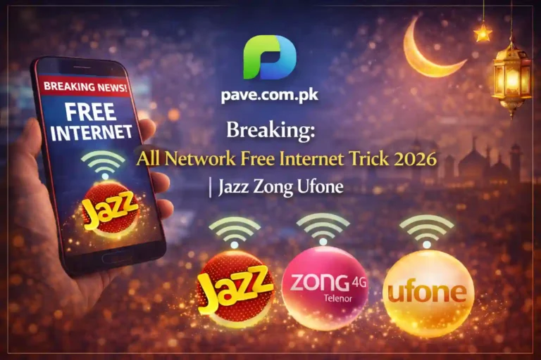 Breaking: All Network Free Internet Trick 2026 | Jazz Zong Ufone 9 Breaking: All Network Free Internet Trick 2026 | Jazz Zong Ufone