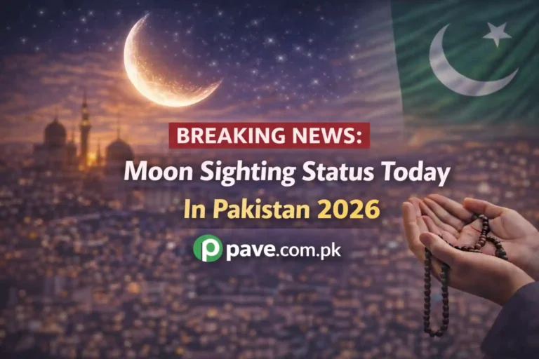 Breaking News: Moon Sighting Status Today In Pakistan 2026 7 Breaking News: Moon Sighting Status Today In Pakistan 2026