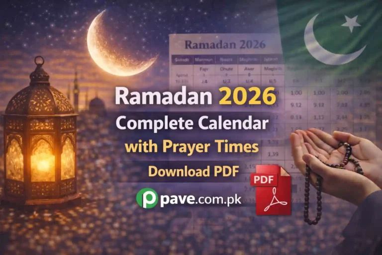 Ramadan 2026 Complete Calendar with Prayer Times – Download PDF 5 Ramadan 2026 Complete Calendar with Prayer Times – Download PDF