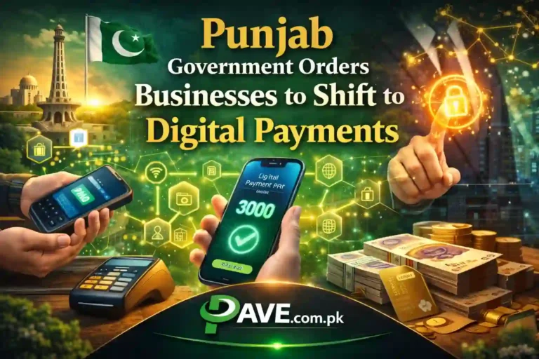 Punjab Government Orders Businesses to Shift to Digital Payments
