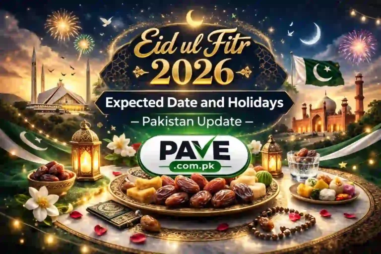 Eid ul Fitr 2026 Expected Date and Holidays – Pakistan Update