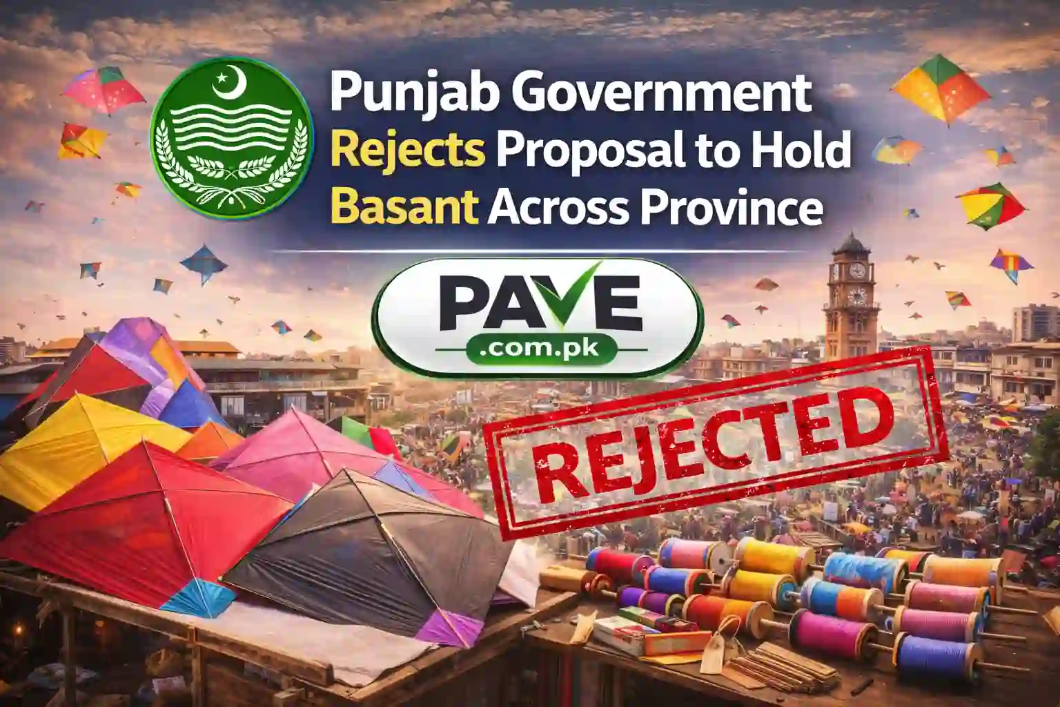 Punjab Government Rejects Proposal to Hold Basant Across Province