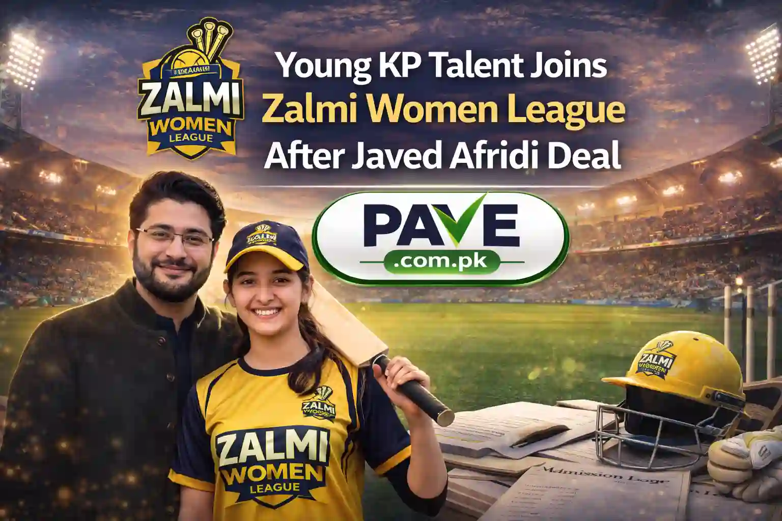 Young KP Talent Joins Zalmi Women League After Javed Afridi Deal