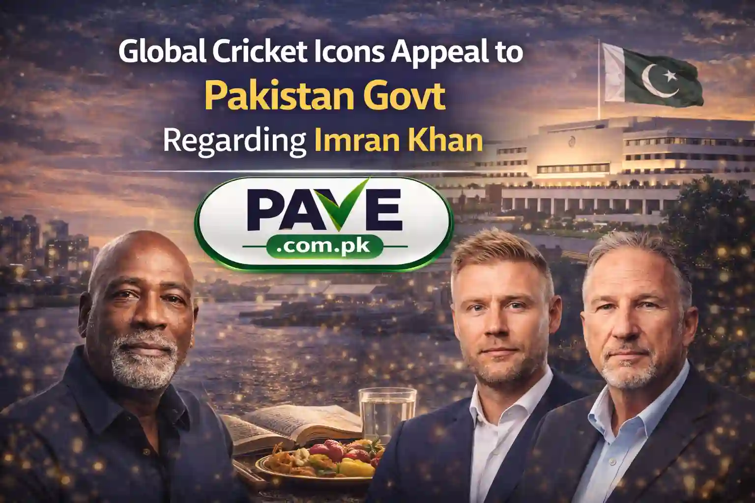 Global Cricket Icons Appeal to Pakistan Govt Regarding Imran Khan