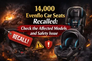 14,000 Evenflo Car Seats Recalled Check the Affected Models and Safety Issue