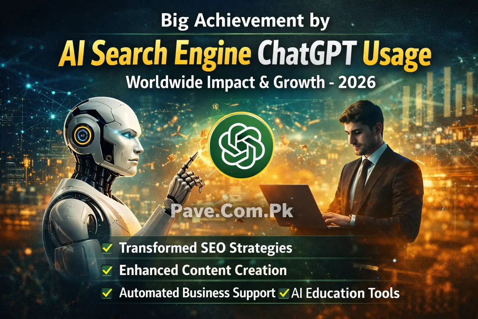 Big Achievement by AI Search Engine ChatGPT Usage