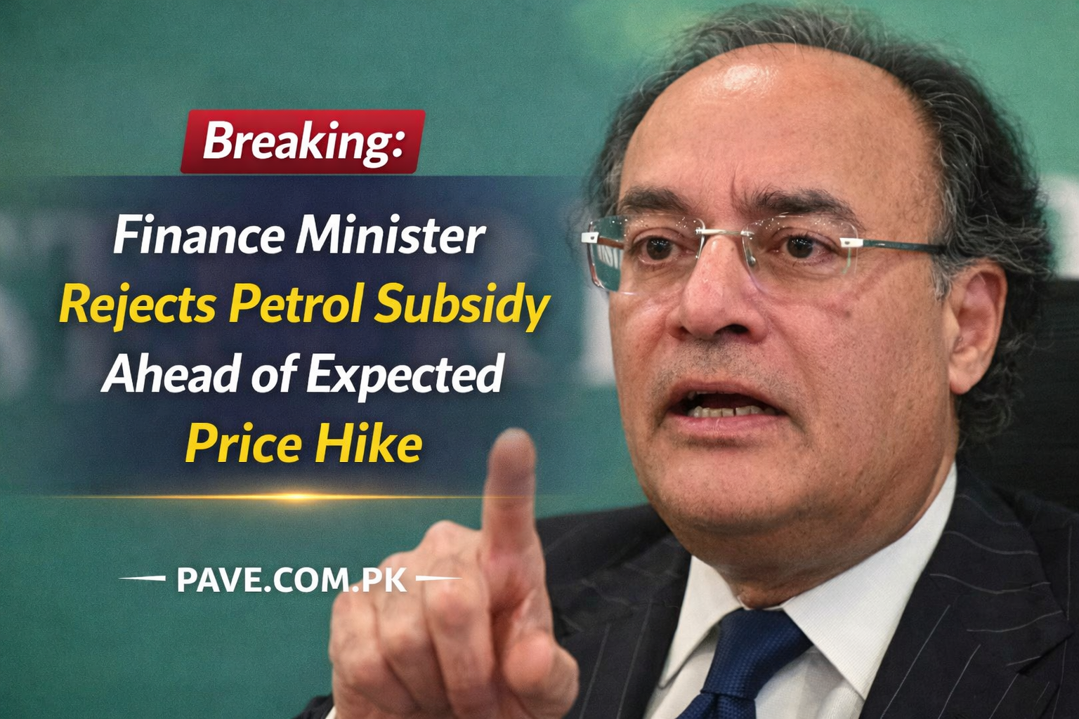 Breaking Finance Minister Rejects Petrol Subsidy Ahead of Expected Price Hike