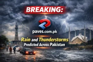 Breaking Rain and Thunderstorms Predicted Across Pakistan