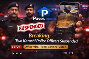 Breaking Two Karachi Police Officers Suspended After Viral ‘Free Biryani’ Video
