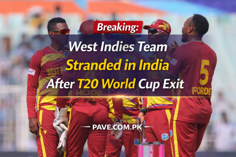 Breaking: West Indies Team Stranded in India After T20 World Cup Exit