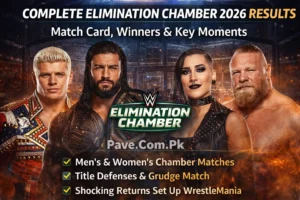 Complete Elimination Chamber 2026 Results Match Card, Winners & Key Moments