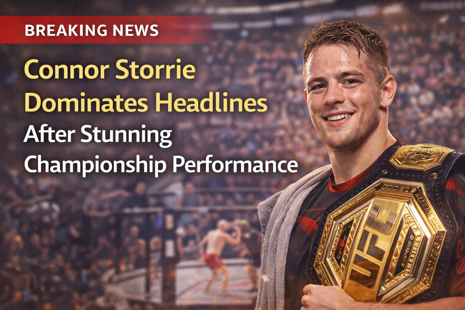 Connor Storrie Dominates Headlines After Stunning Championship Performance
