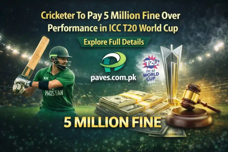 Cricketer To Pay 5 Million Fine Over Performance in ICC T20 World Cup – Explore Full Details 6 Cricketer To Pay 5 Million Fine Over Performance in ICC T20 World Cup – Explore Full Details
