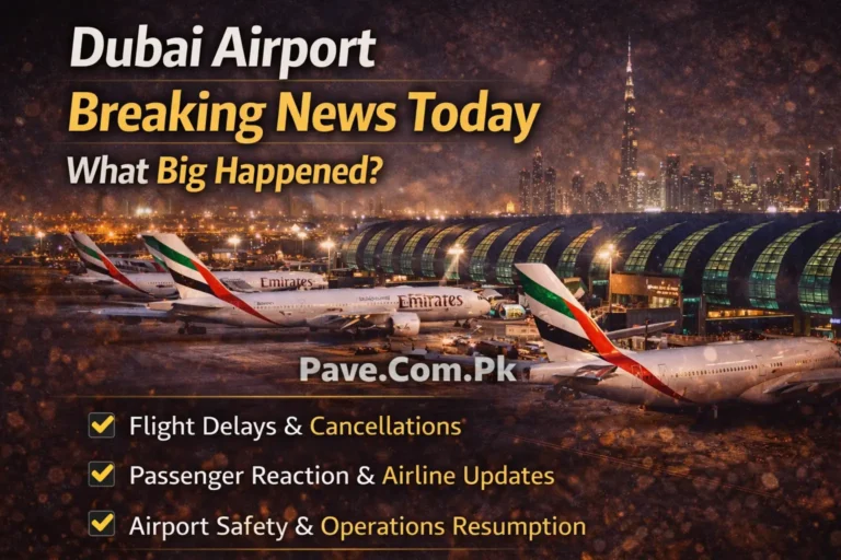Dubai Airport Breaking News Today – What Big Happened