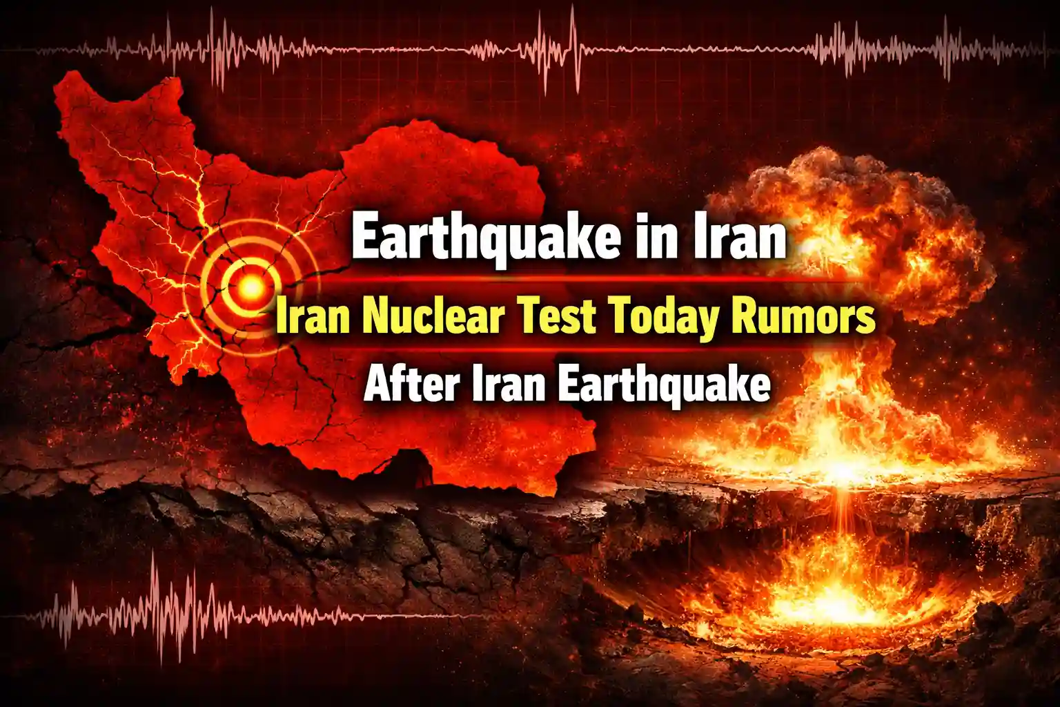 Earthquake in Iran: Iran Nuclear Test Today Rumors After Iran Earthquake 1 Earthquake in Iran Iran Nuclear Test Today Rumors After Iran Earthquake