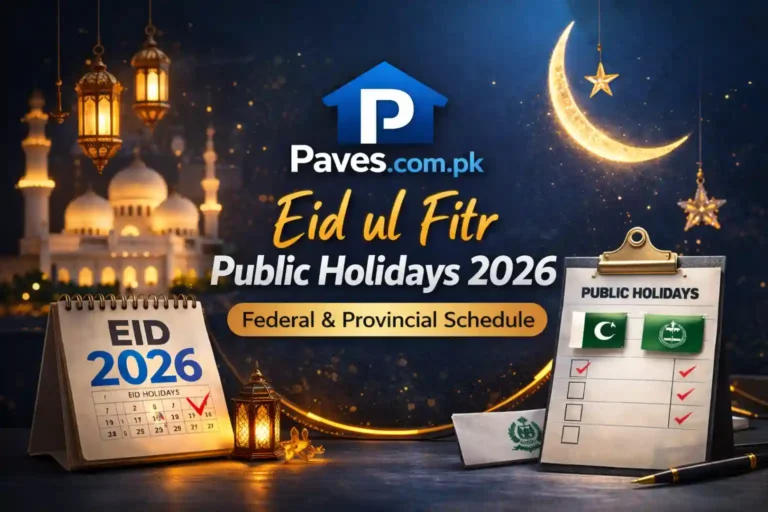 Eid ul Fitr Public Holidays 2026 – Federal & Provincial Schedule 6 Eid ul Fitr Public Holidays 2026 – Federal & Provincial Schedule