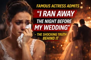 Famous Actress Admits “I Ran Away the Night Before My Wedding” – The Shocking Truth Behind It