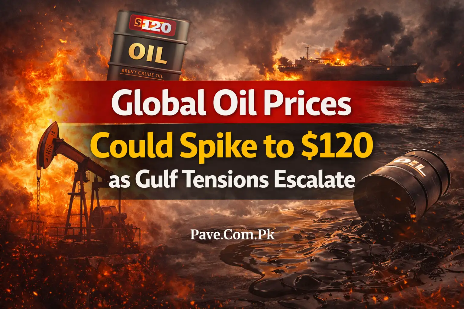 Global Oil Prices Could Spike to $120 as Gulf Tensions Escalate 1 Global Oil Prices Could Spike to $120 as Gulf Tensions Escalate