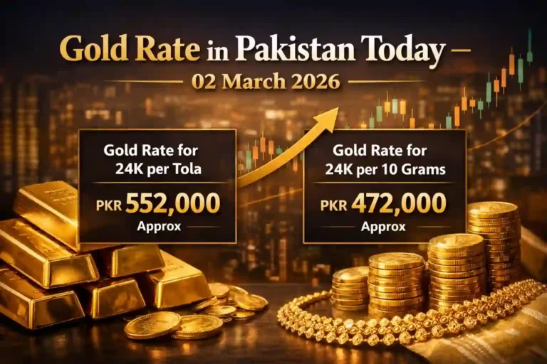 Gold Rate in Pakistan Today – 02 March 2026