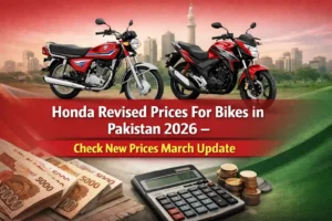 Honda Revised Prices For Bikes in Pakistan 2026 – Check New Prices March Update