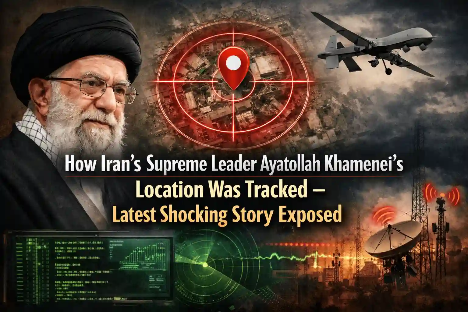 How Iran’s Supreme Leader Ayatollah Khamenei’s Location Was Tracked – Latest Shocking Story Exposed 1 How Iran’s Supreme Leader Ayatollah Khamenei’s Location Was Tracked