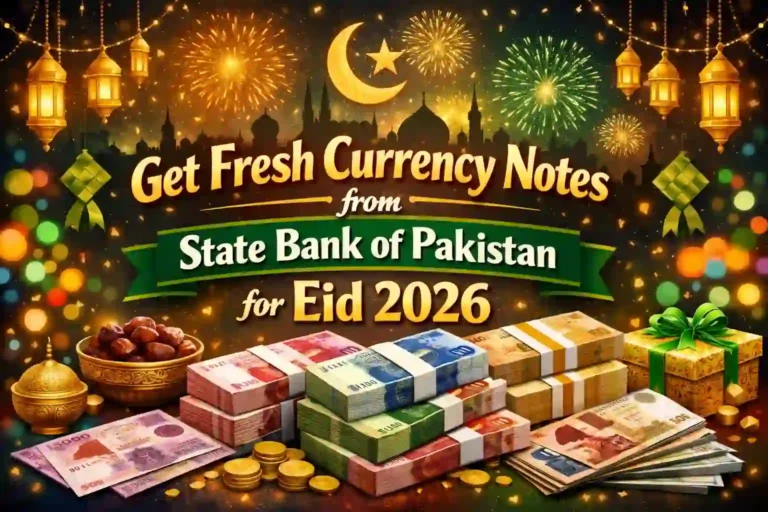 How to Get Fresh Currency Notes from State Bank of Pakistan for Eid 2026