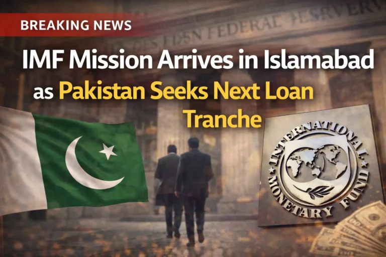 IMF Mission Arrives in Islamabad as Pakistan Seeks Next Loan Tranche