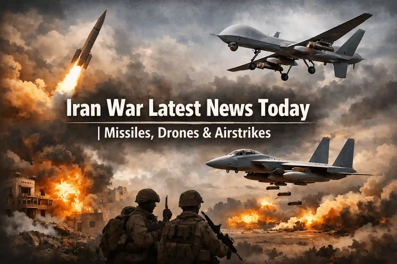 Iran War Latest News Today | Missiles, Drones & Airstrikes 1 Iran War Latest News Today Missiles, Drones & Airstrikes