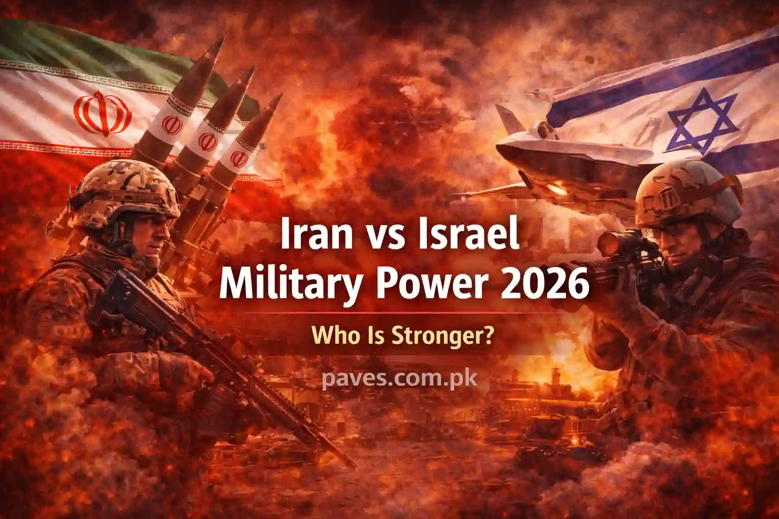Iran vs Israel Military Power 2026 – Who Is Stronger? 1 Iran vs Israel Military Power 2026 – Who Is Stronger