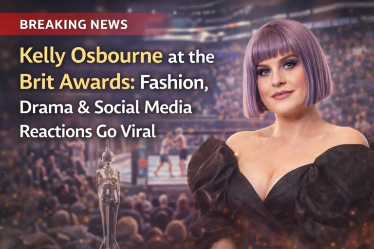 Kelly Osbourne at the Brit Awards: Fashion, Drama & Social Media Reactions Go Viral 7 Kelly Osbourne at the Brit Awards Fashion, Drama & Social Media Reactions Go Viral