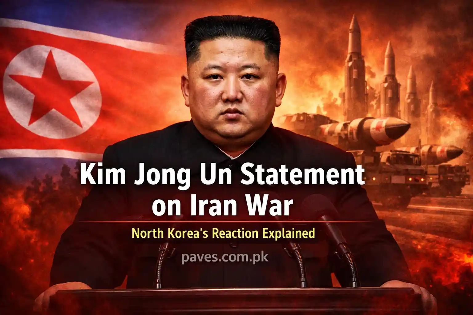 Kim Jong Un Statement on Iran War – North Korea’s Reaction Explained
