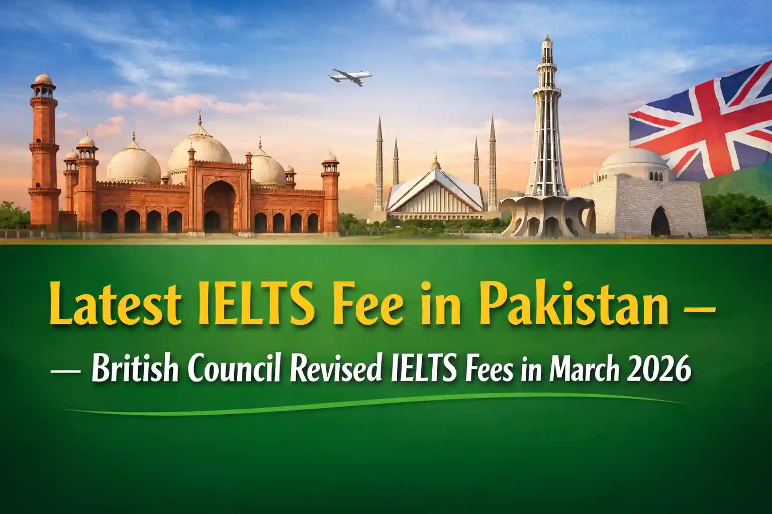 Latest IELTS Fee in Pakistan – British Council Revised IELTS Fees in March 2026