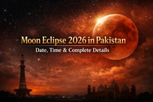 Moon Eclipse 2026 in Pakistan – Date, Time & Complete Details