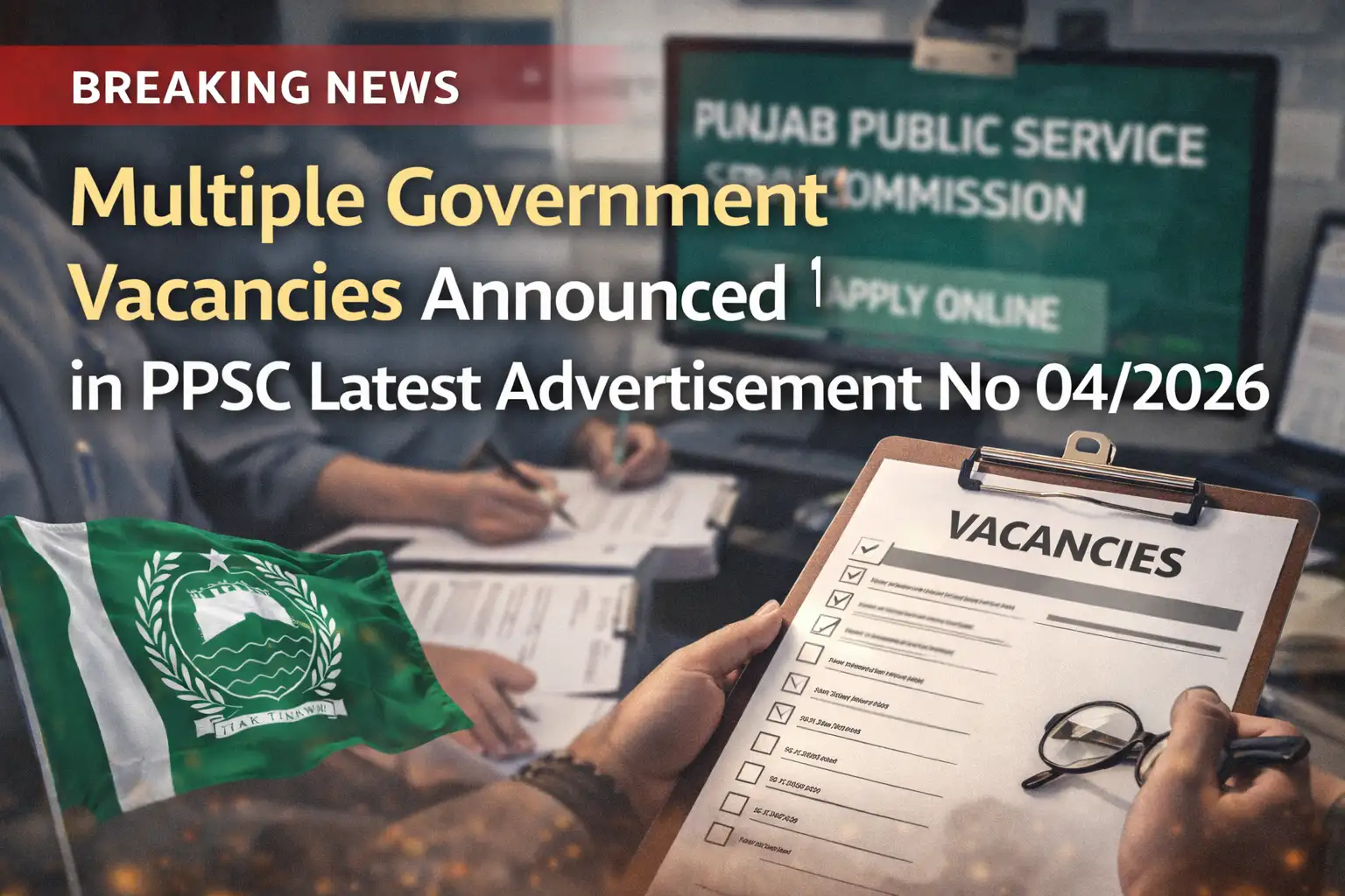 Multiple Government Vacancies Announced in PPSC Latest Advertisement No 042026