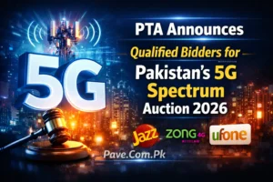 PTA Announces Qualified Bidders for Pakistan’s 5G Spectrum Auction 2026 3 PTA Announces Qualified Bidders for Pakistan’s 5G Spectrum Auction 2026