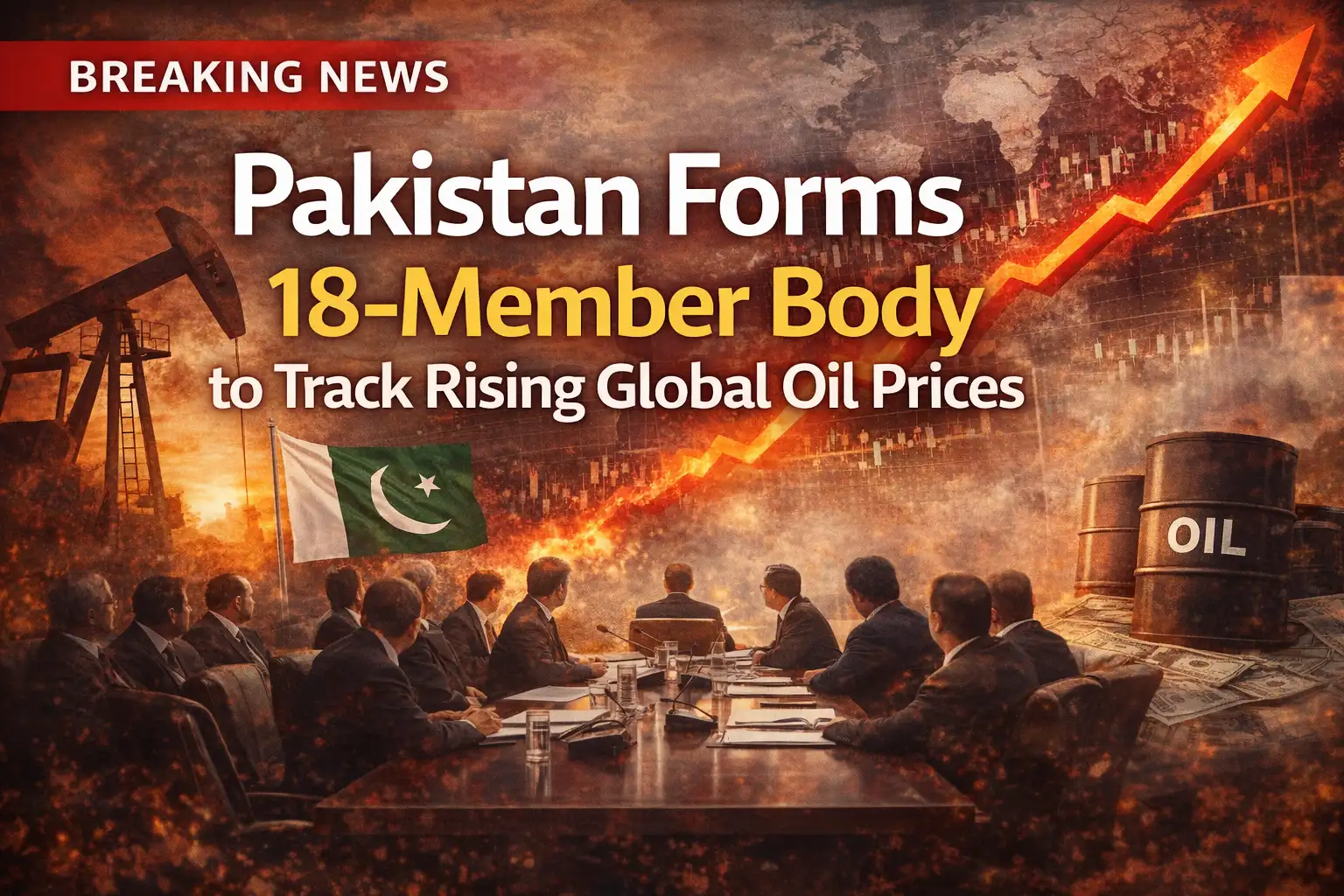 Pakistan Forms 18-Member Body to Track Rising Global Oil Prices 1 Pakistan Forms 18-Member Body to Track Rising Global Oil Prices