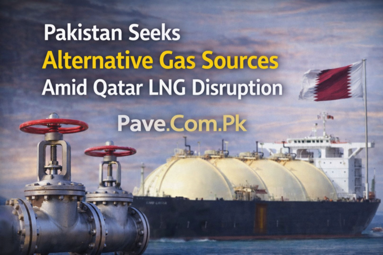 Pakistan Seeks Alternative Gas Sources Amid Qatar LNG Disruption