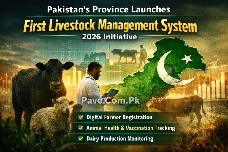 Pakistan's Province Launches First Livestock Management System – Complete 2026 Guide 3 Pakistan's Province Launches First Livestock Management System – Complete 2026 Guide