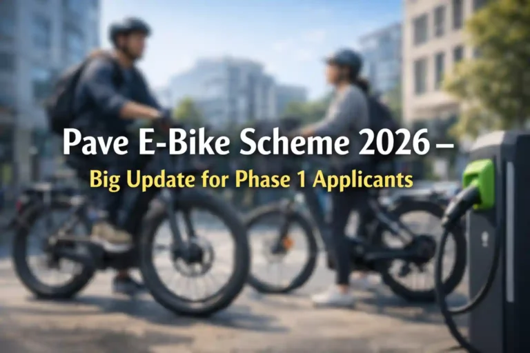 Pave E-Bike Scheme 2026
