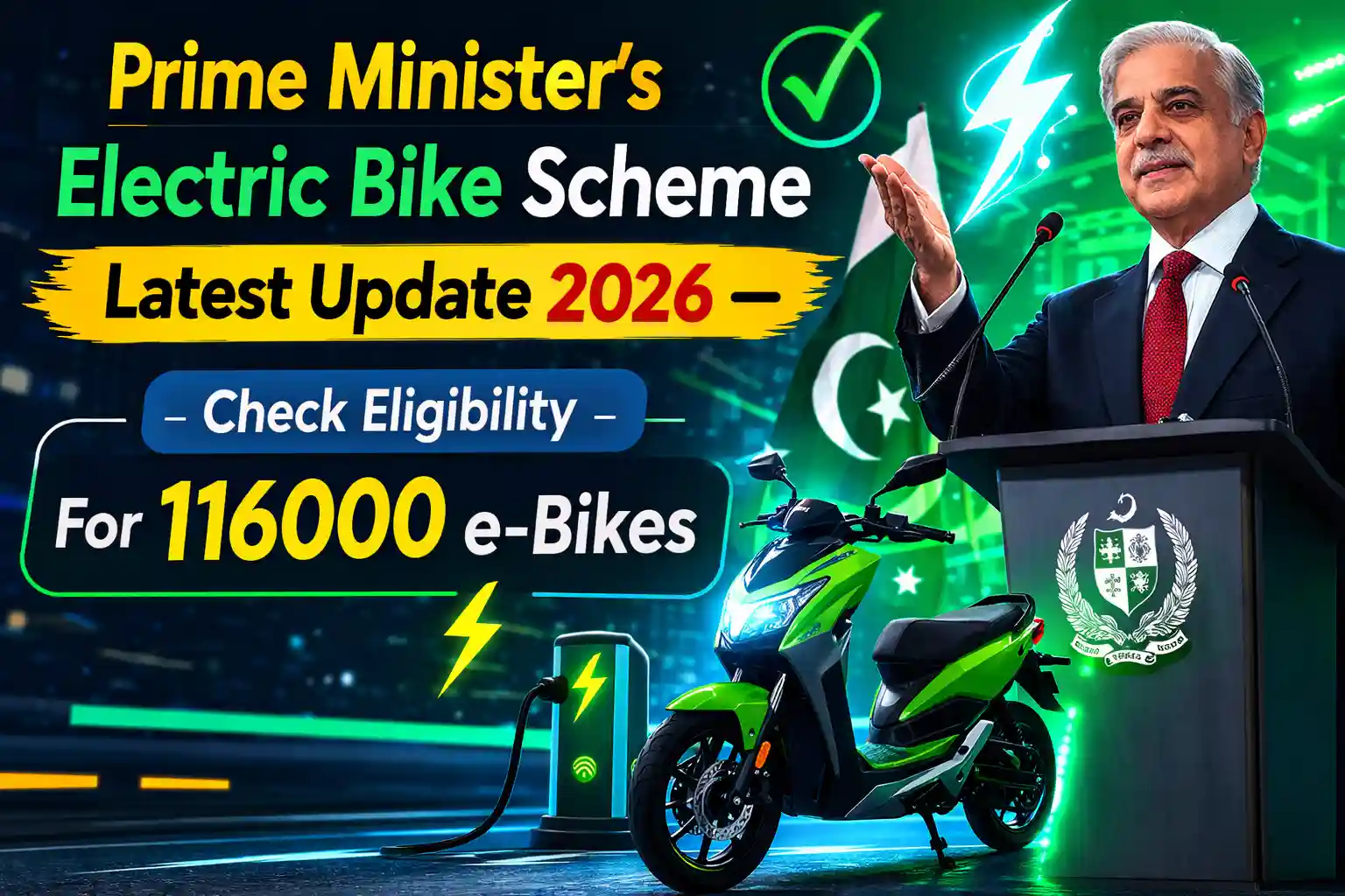 Prime Minister’s Electric Bike Scheme Latest Update 2026 – Check Eligibility For 116000 e-Bikes