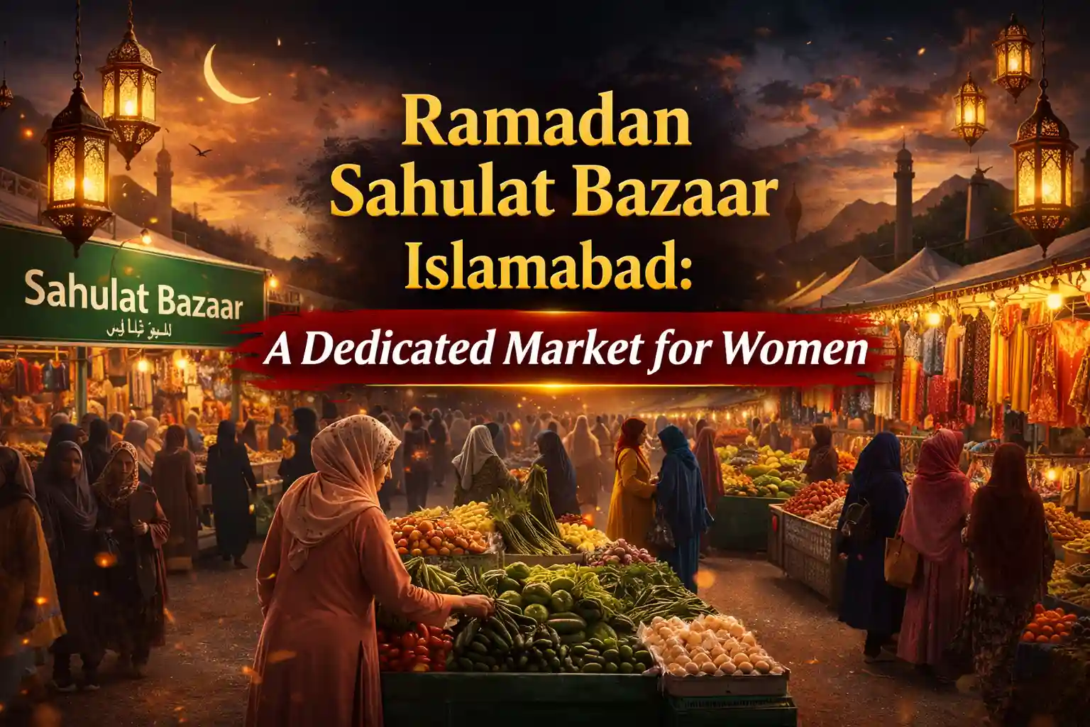 Ramadan Sahulat Bazaar Islamabad